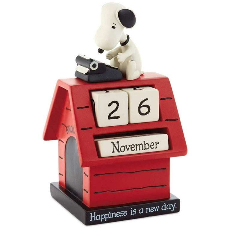 Hallmark PAJ1121 Snoopy Perpetual Calendar - Walmart.com