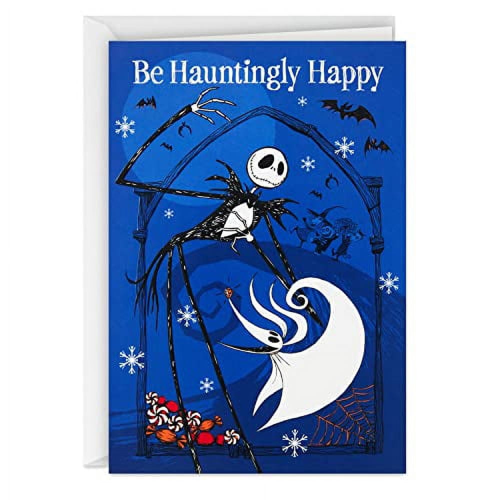 Hallmark Pack of 16 Halloween Cards (Nightmare Before Christmas All Occasion Cards for Birthdays, Halloween, Holidays, and More)