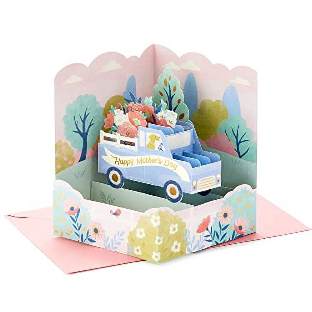 Hallmark Paper Wonder Displayable Pop Up Mothers Day Card (Truckload of ...