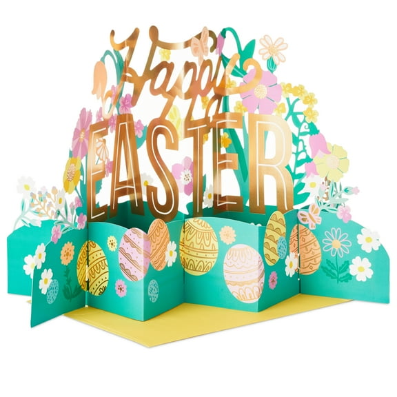 Hallmark Paper Wonder Jumbo 3D Pop-up Easter Card (Happy Easter)