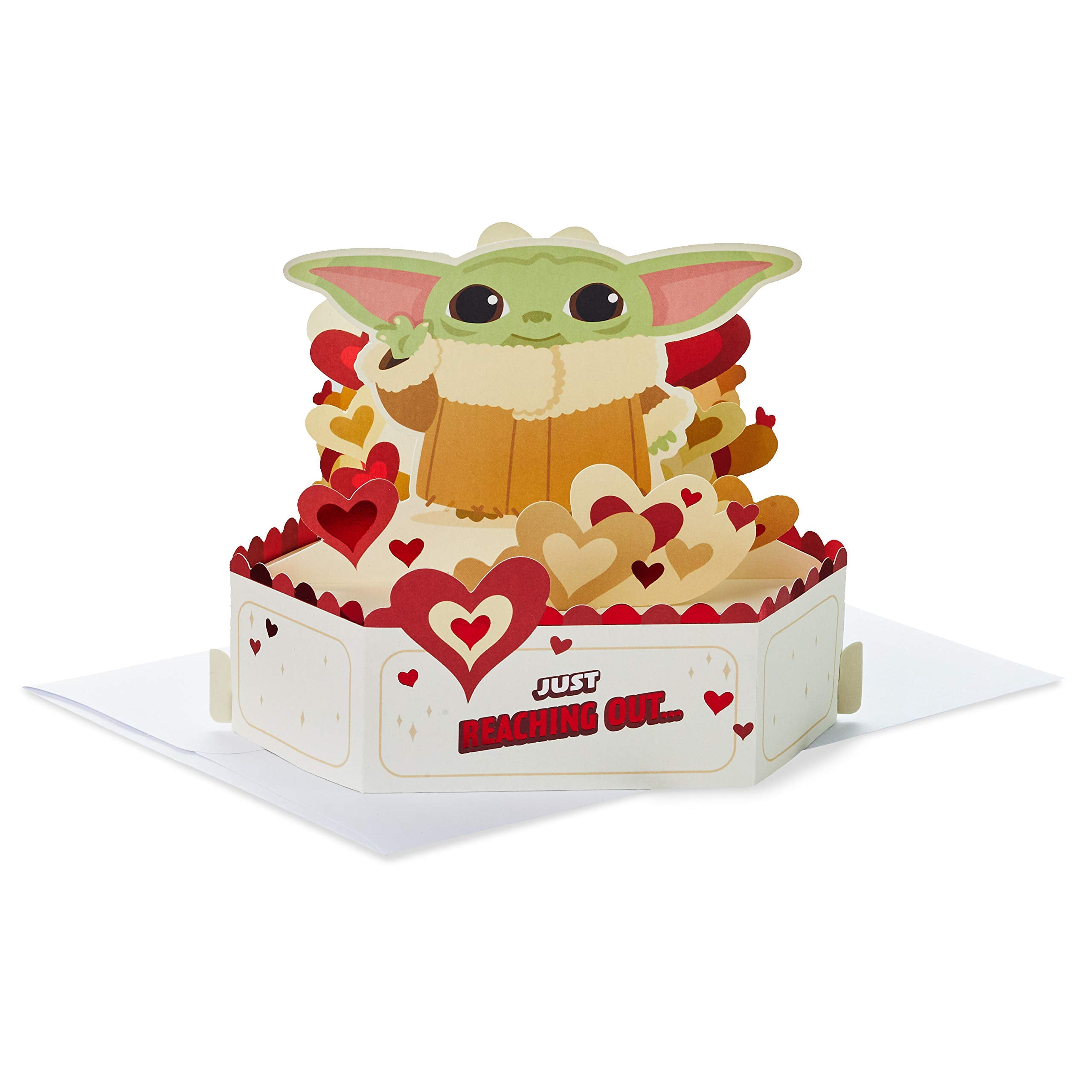 Hallmark Pop Up Love Card "Love You To The Moon And Back" - 3D Anniversary Or Birthday Card For Him/Her