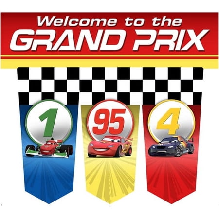 Hallmark Party Disney Cars Door Banner