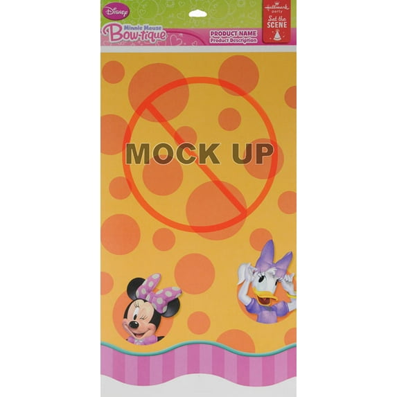 Hallmark Party Disney Minnie Mouse Table Cover