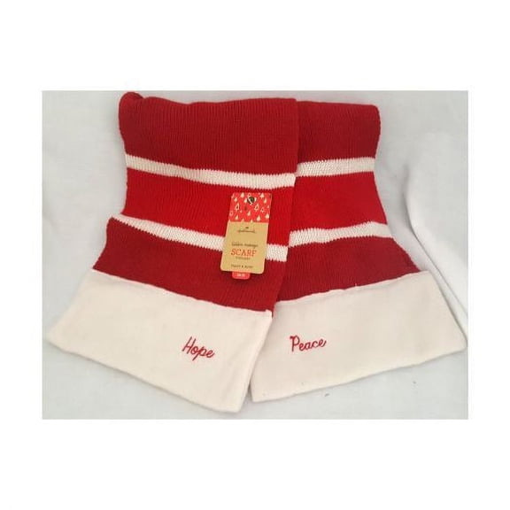 Hallmark Peace & Hope Cable Knit Scarf