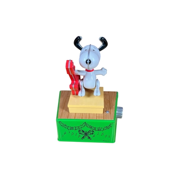 2017 Peanuts Snoopy Christmas Dance Party Hallmark Musical Ornament XKT1800