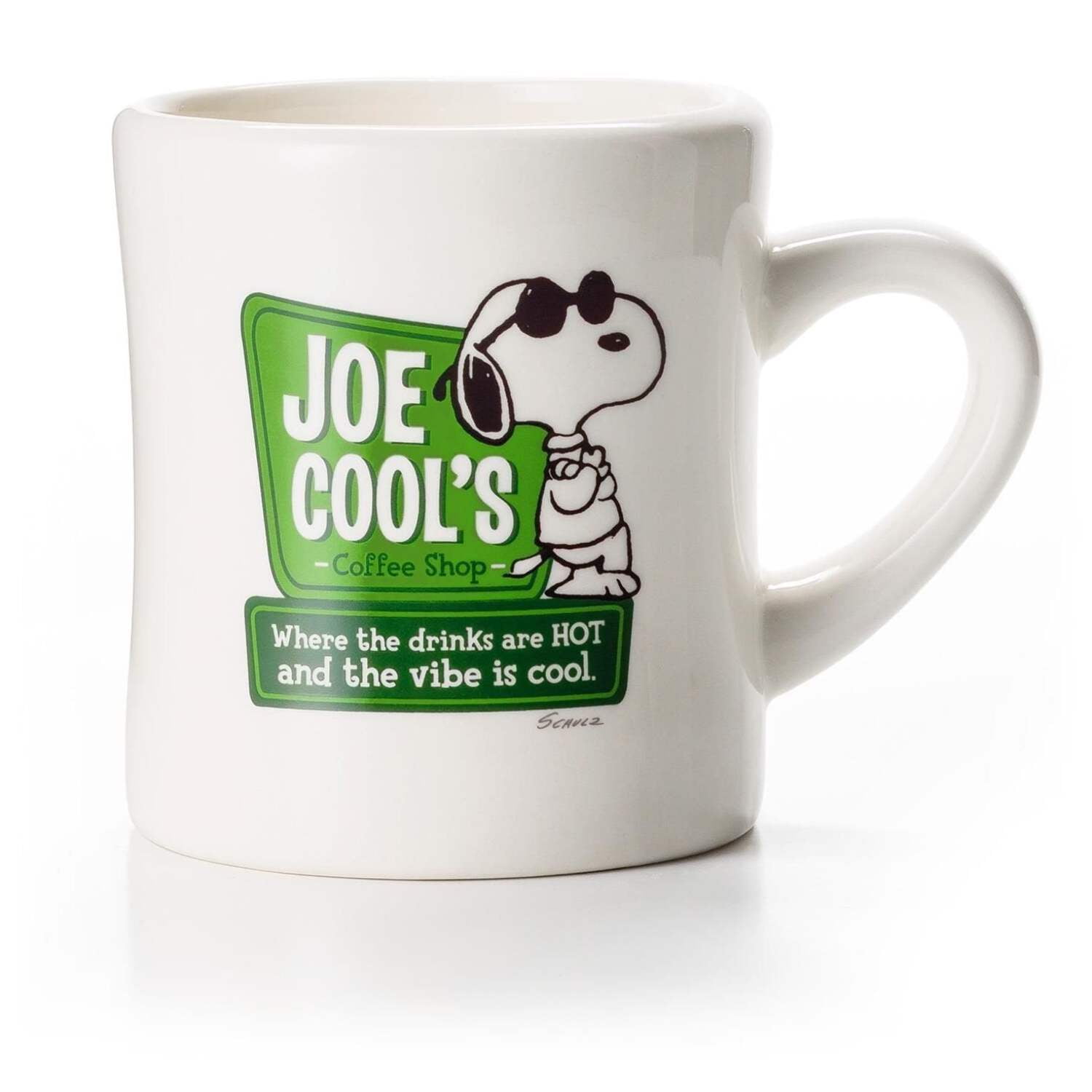 Hallmark Peanuts Joe Cool's Coffee Shop Mug 1PAJ4654 - Walmart.com