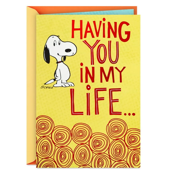 Hallmark Peanuts Pop-Up Birthday Card (Snoopy Put the Happy in My Dance)