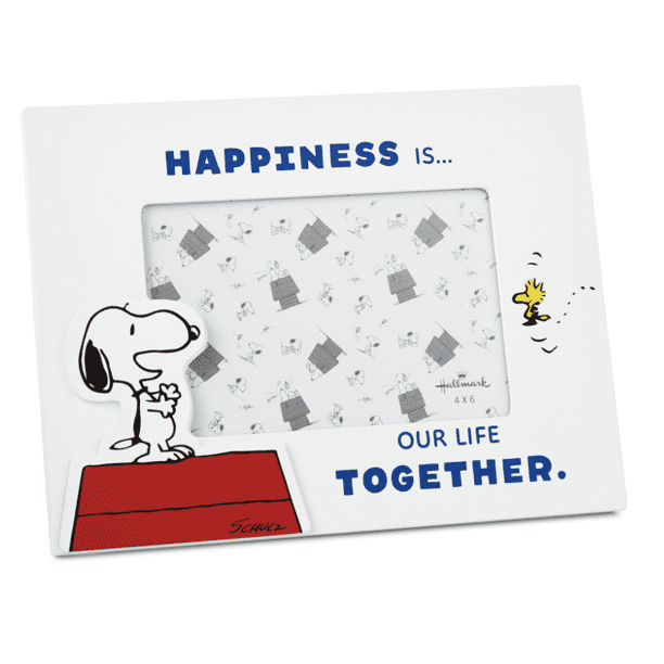 【Hallmark】PEANUTS アートフレーム　チャーリー＆スヌーピー Hallmark】PEANUTS アートフレーム チャーリー＆スヌーピー