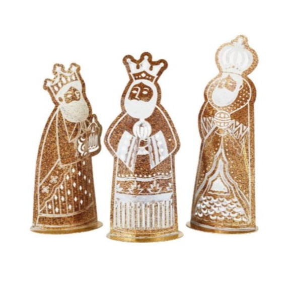 Hallmark Pierced Metal Wise Men Set (3pc)
