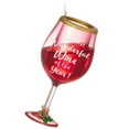 thumbnail image 1 of Hallmark QGO2355 Wine Time Wine Glass 2021 Ornament, 1 of 6