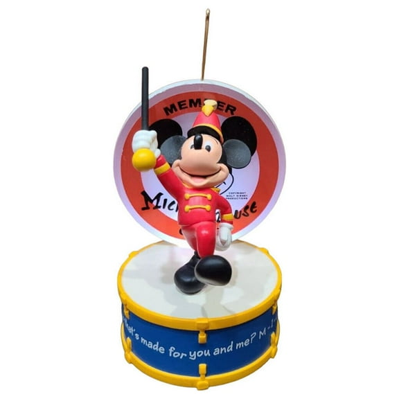 Hallmark QXD4075 50 Years of Music and Fun Disney's Mickey Mouse Club 2005 Magic Light and Sound Ornament