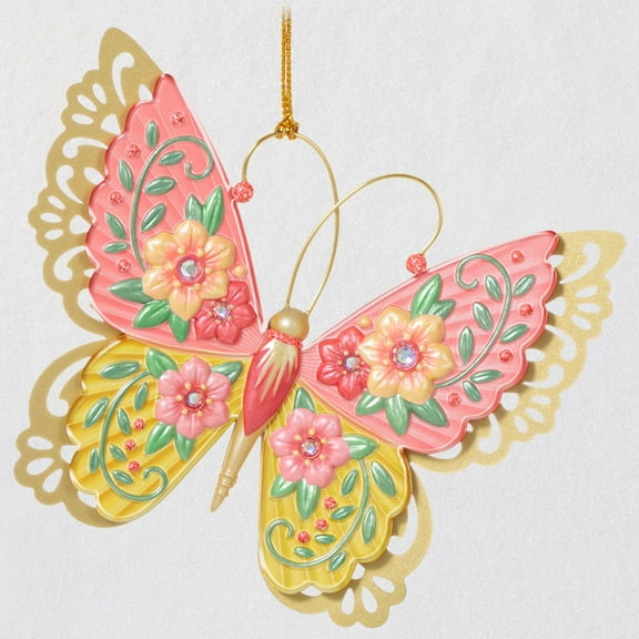 Hallmark QXR9192 Brilliant Butterflies 2021 Ornament