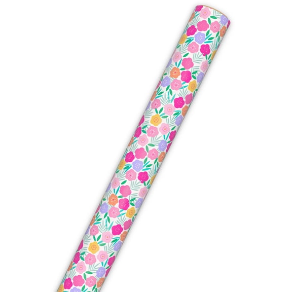 Hallmark Wrapping Paper Roll (Fun Floral) 20 sq. ft.