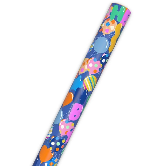 Hallmark Wrapping Paper Roll (HBD Balloons) 20 sq. ft.