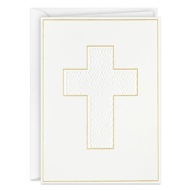 Hallmark Religious Easter Cards, Gold Cross (20 Blank Cards with ...