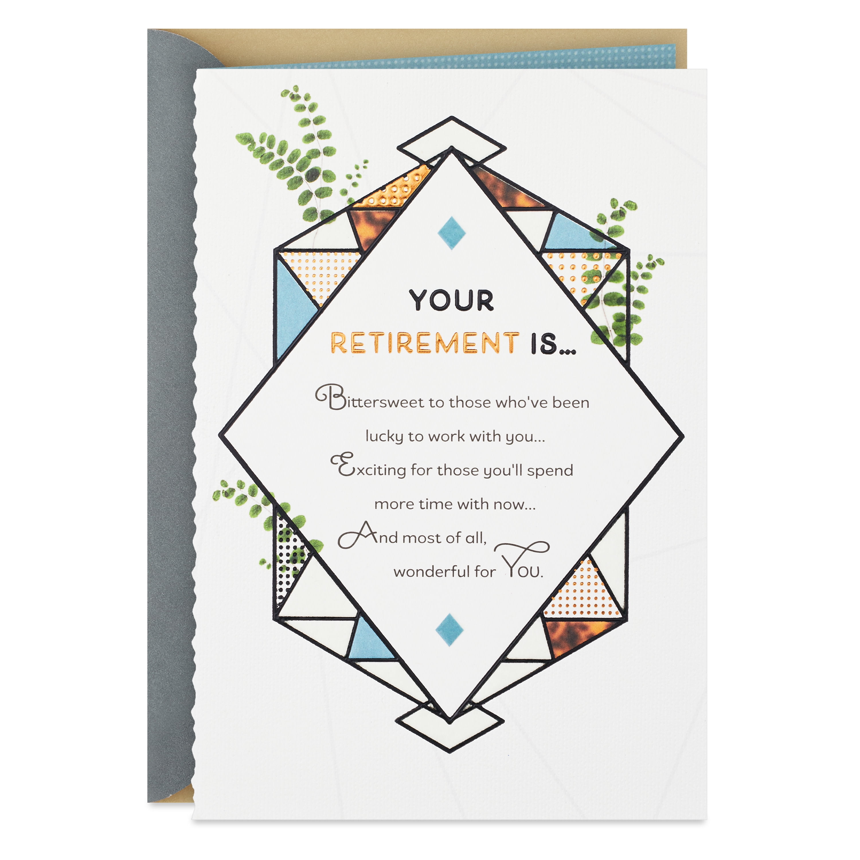 Hallmark Retirement Card from All (Wonderful for You)