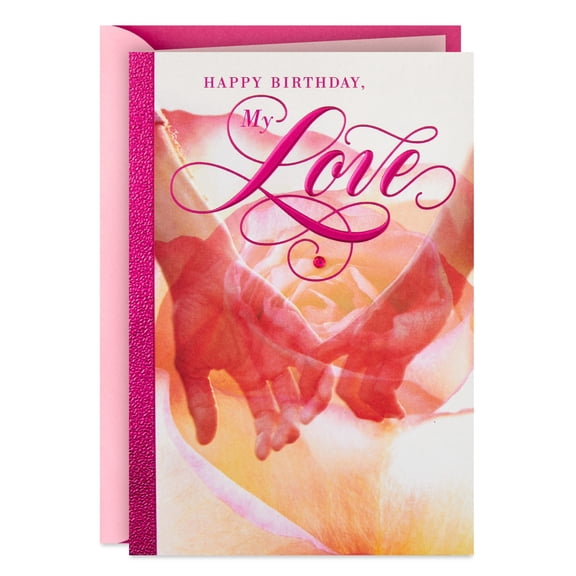 Hallmark Romantic Birthday Card (Lucky to Find Someone Special Like You)