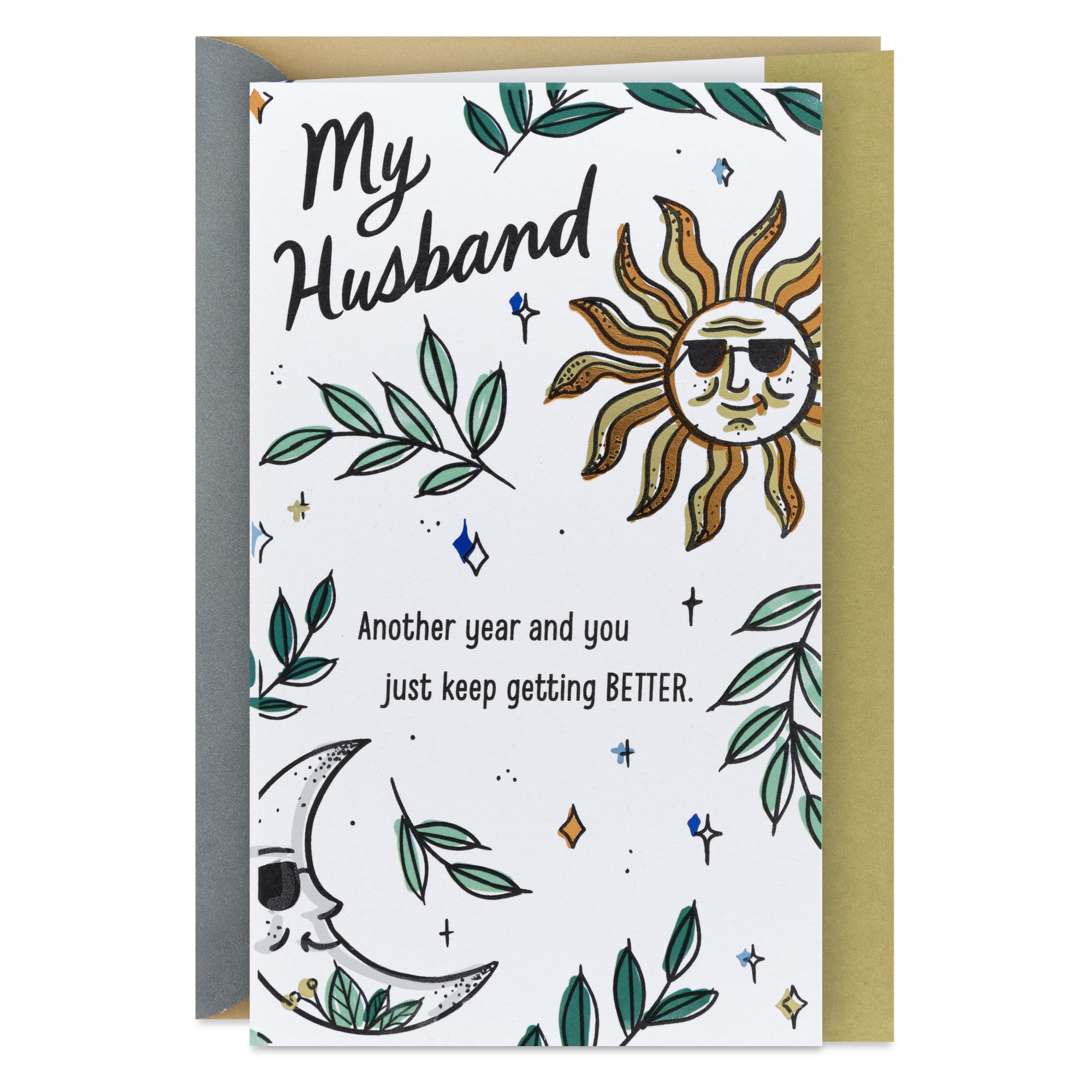 Hallmark Romantic Birthday Card for Husband (Thank You for Being ...