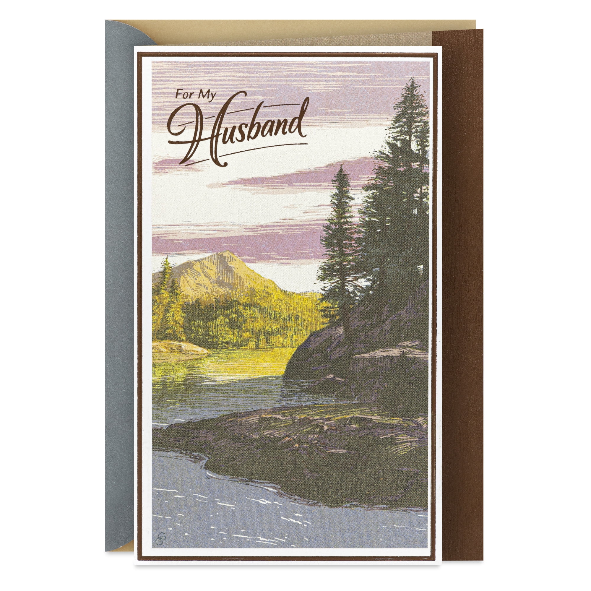 Hallmark Romantic Birthday Card for Husband (The Best Thing in Life ...