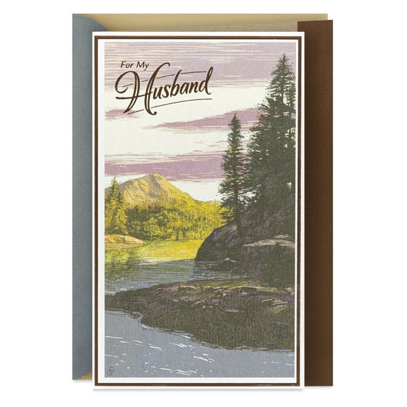 Hallmark Romantic Birthday Card for Husband (The Best Thing in Life)
