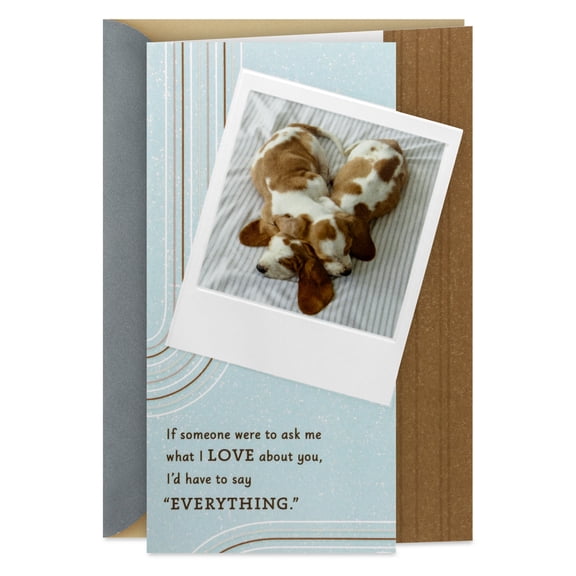 Hallmark Romantic Birthday Card for Partner (Love Laughing, Teasing and Cuddling)