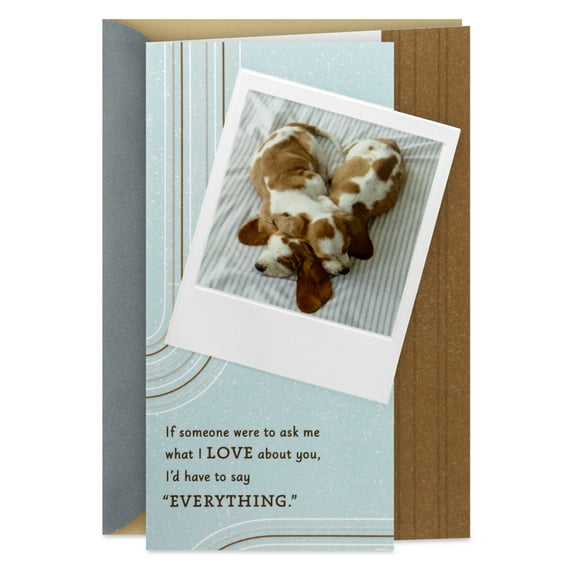 Hallmark Romantic Birthday Card for Partner (Love Laughing, Teasing and Cuddling)