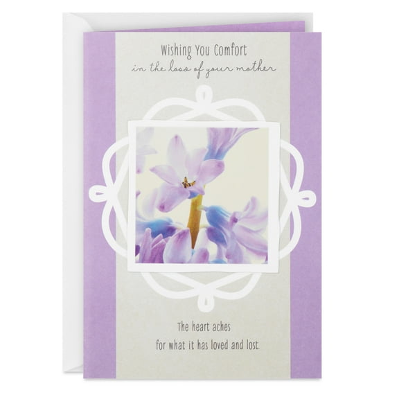 Hallmark Sympathy Card for Loss of Mother (Wishing You Comfort)
