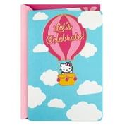 Hallmark Sanrio Hello Kitty Congratulations Card (Hello Kitty Let's Celebrate)