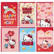 Hallmark Sanrio Hello Kitty Valentines Day Cards for Kids School (36 Classroom Valentines with Envelopes)