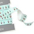 thumbnail image 1 of Hallmark (Santas and Christmas Trees, 3 Yards) Green Paper Ribbon, 1 of 2