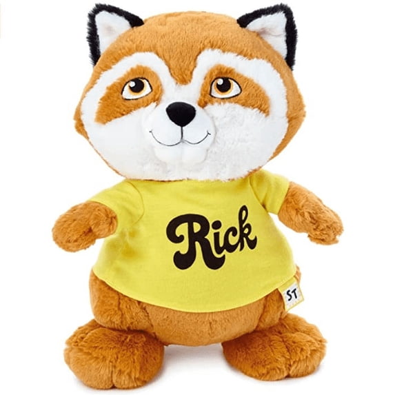 Hallmark Shirt Tales Rick Raccoon Stuffed Animal, 14"