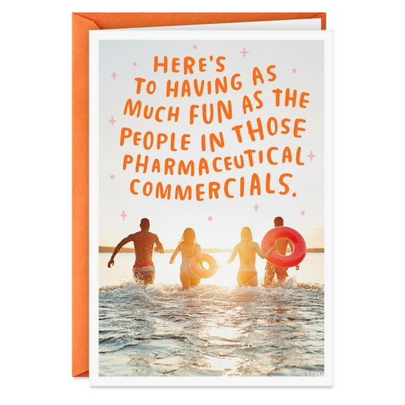 Hallmark Shoebox Funny Birthday Card (No Side Effects)