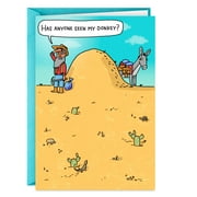 Hallmark Shoebox Funny Birthday Card An Ass Over the Hill