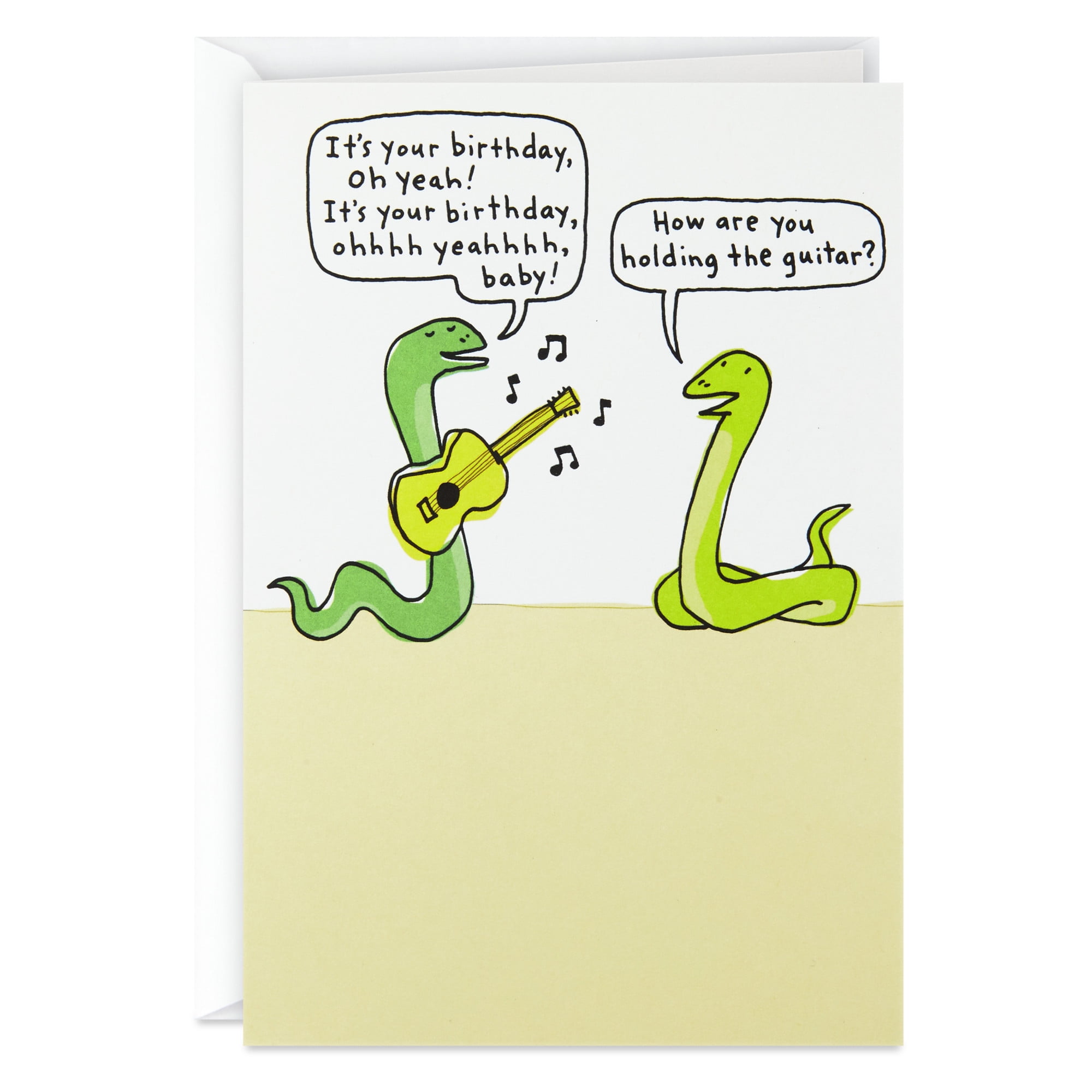 Hallmark Shoebox Funny Birthday Card (Don't Think, Just Celebrate)