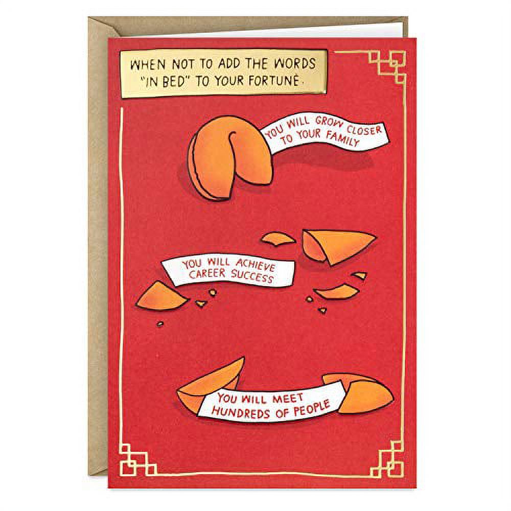 Hallmark Shoebox Funny Birthday Card (Fortune Cookies)
