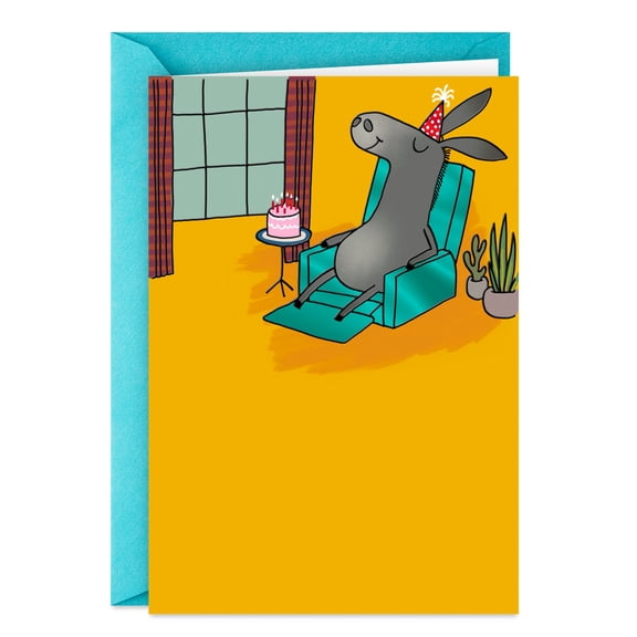 Hallmark Shoebox Funny Birthday Card (Sit Your Ass Down)