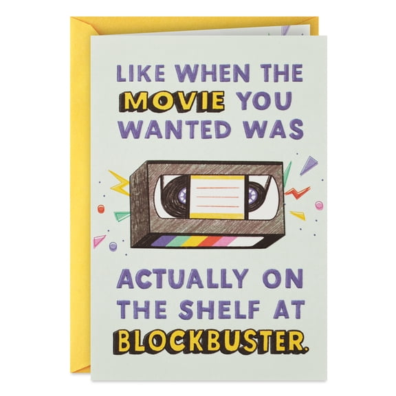 Hallmark Shoebox Funny Birthday Card (That Level of Excitement)