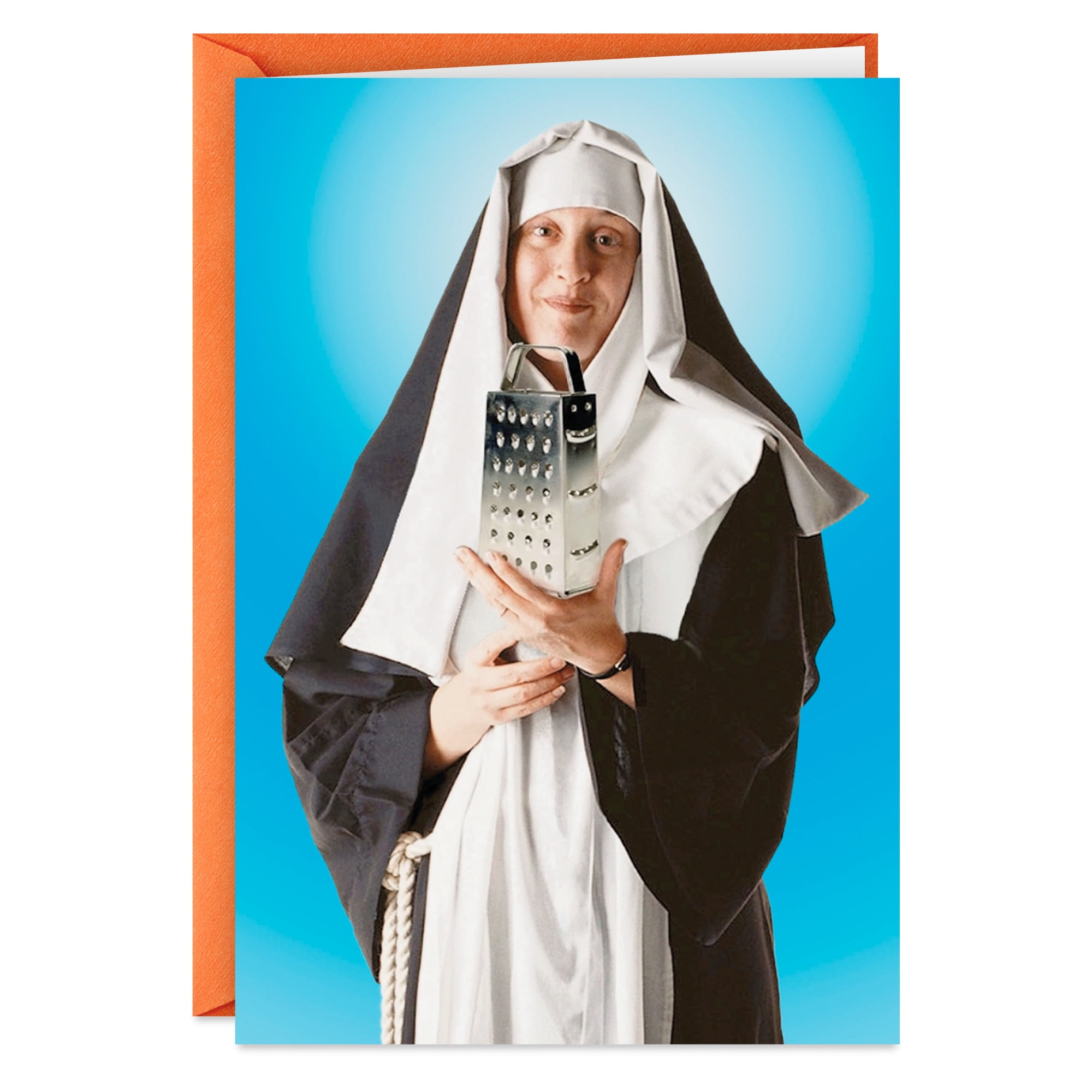 Hallmark Shoebox Funny Birthday Card (There's Nun Grater)
