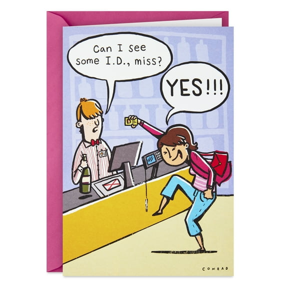 Hallmark Shoebox Funny Birthday Card for Her (Your Wildest Wishes)