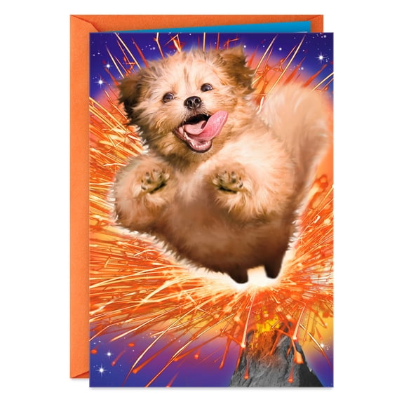 Hallmark Shoebox Funny Card for Birthdays, Kids Encouragement, Congratulations or Just Because (You're an Explosion of Awesome)