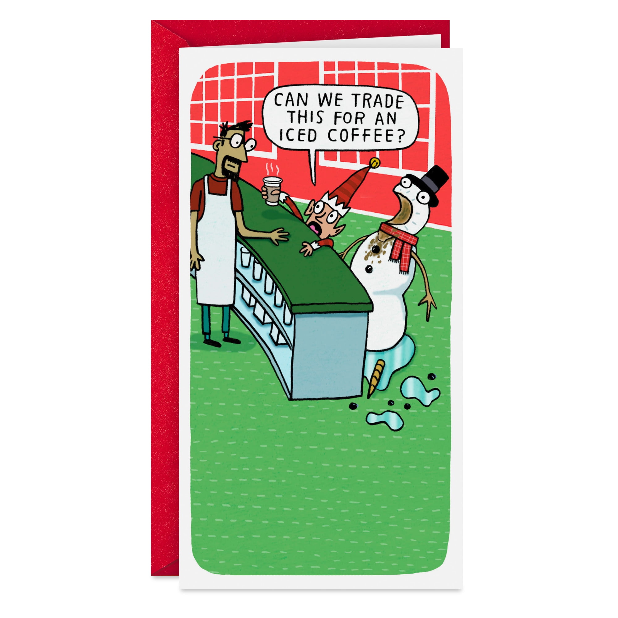 Hallmark Shoebox Funny Money Holder Christmas Card (a Latte Joy)