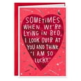 thumbnail image 1 of Hallmark Shoebox Funny Valentine's Day Greeting Card (Still Lucky), 1 of 6