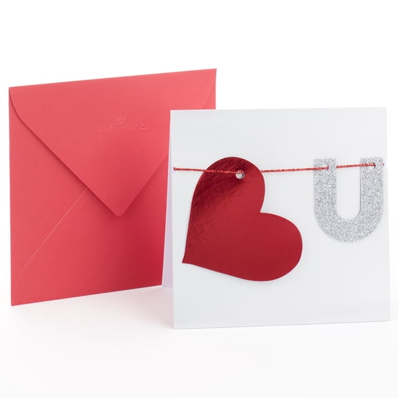Hallmark Signature Anniversary Greeting Card (Heart U)