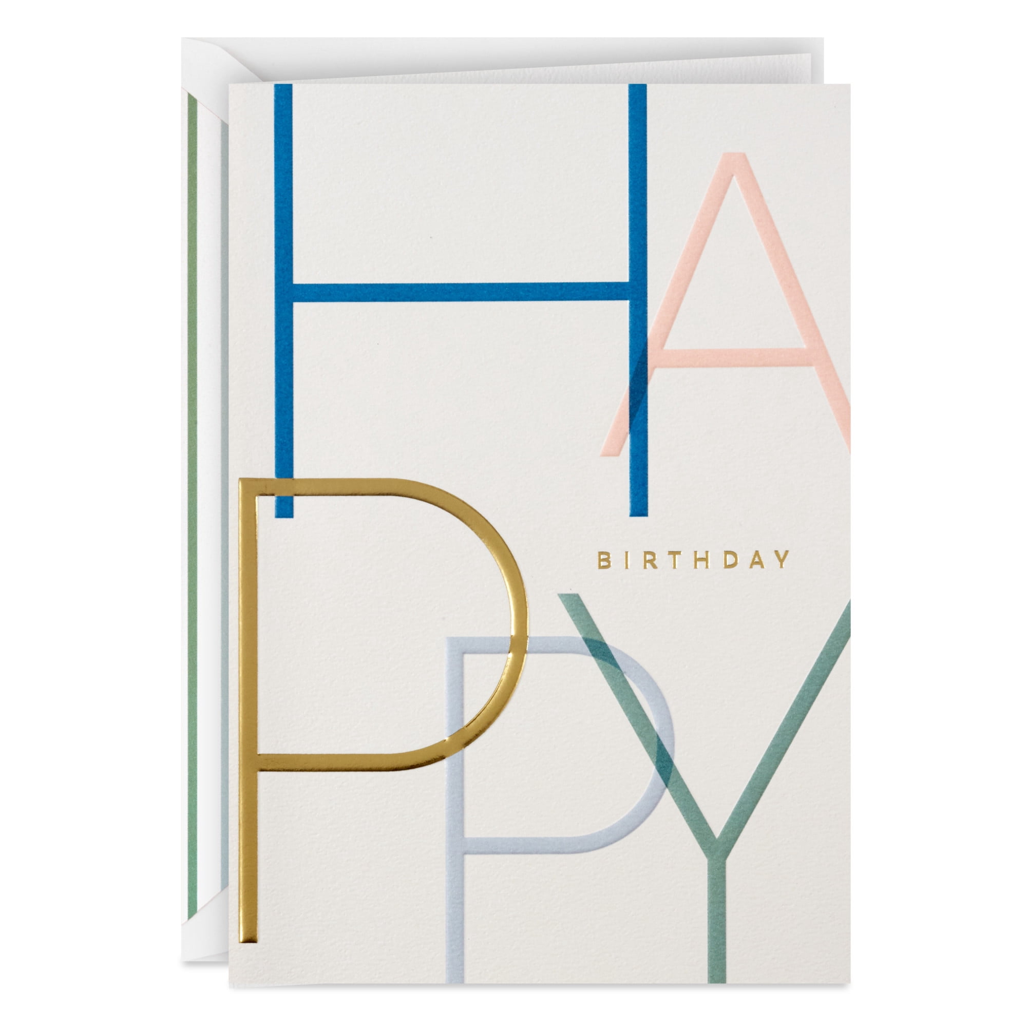 Hallmark Signature Birthday Card (Big Wishes for You)