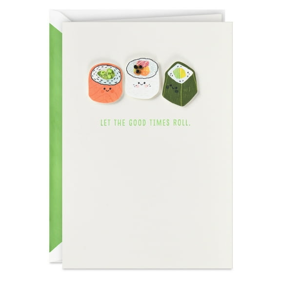 Hallmark Signature Birthday Card (Let the Good Times Roll)