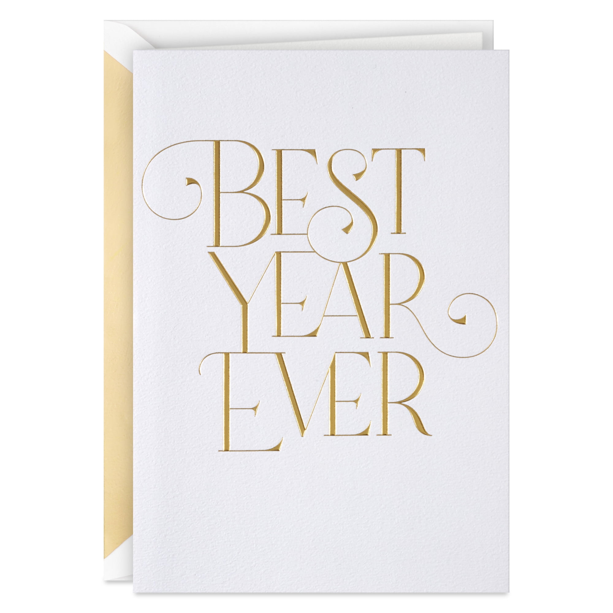 Hallmark Signature Birthday Card (Your Best Year Ever)