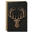 thumbnail image 1 of Hallmark Signature Birthday Card for Men (Deer Head), 1 of 7