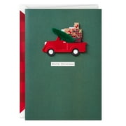 Hallmark Signature Christmas Card (Red Truck)