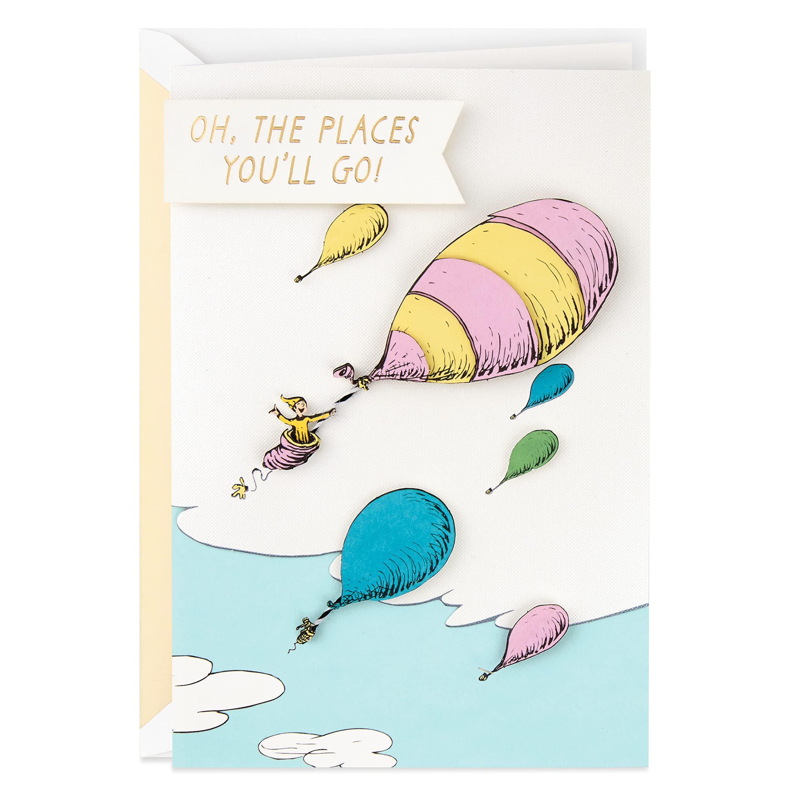 Hallmark Signature Dr. Seuss Congratulations Card or Graduation Card ...