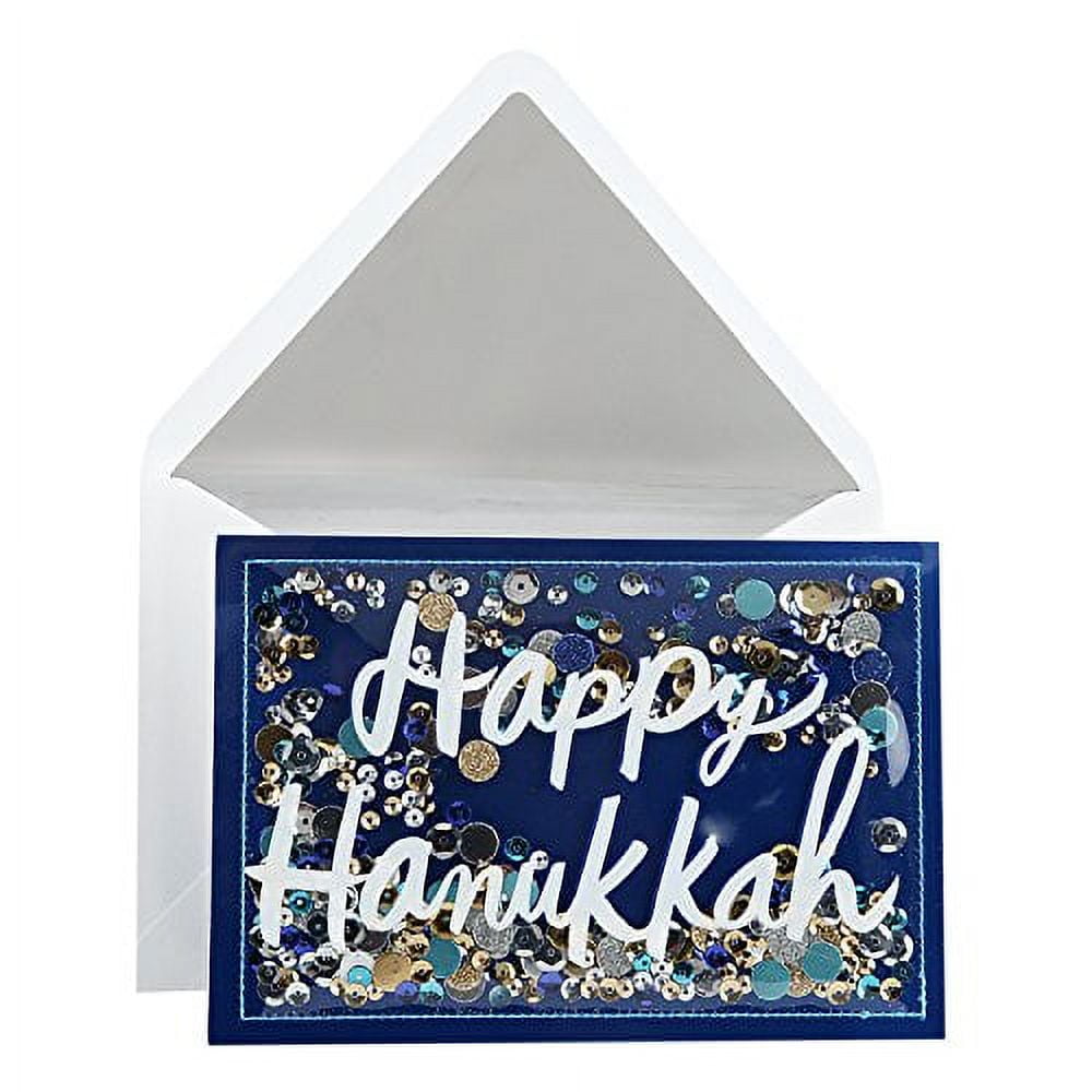 Hallmark Signature Hanukkah Card (Happy Hanukkah Confetti)